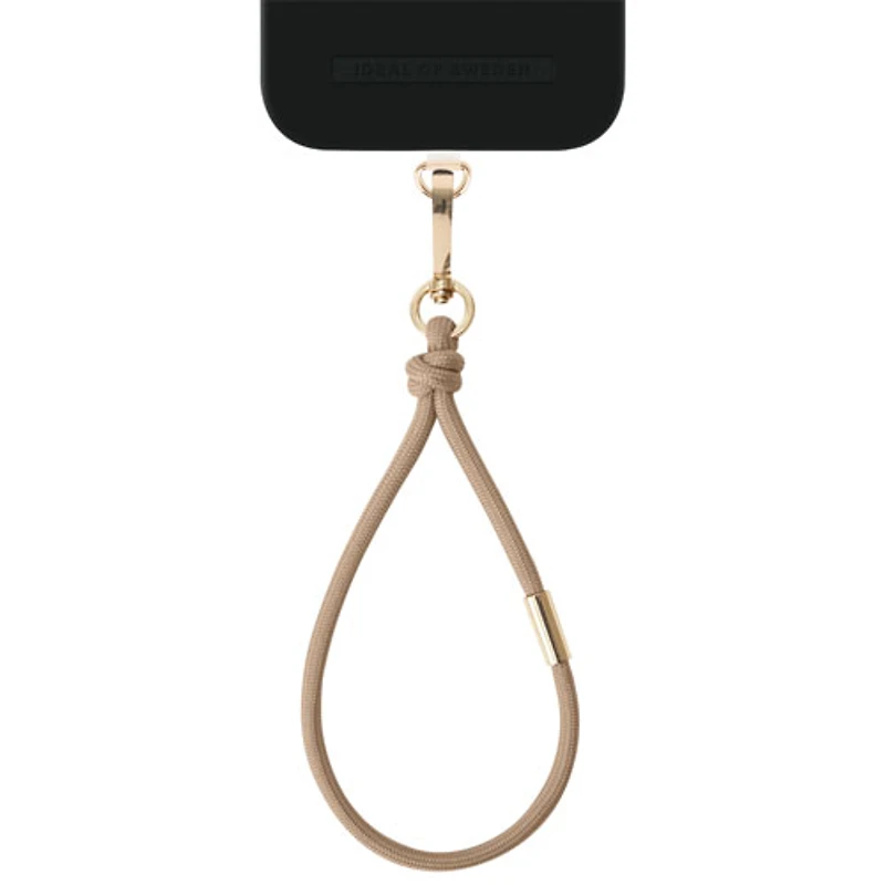 Ideal of Sweden Cord Wristlet Phone Strap - Beige
