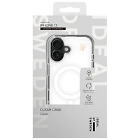 Ideal Of Sweden Fitted Hard Shell Case with MagSafe for iPhone 17 - Clear