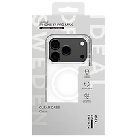 Ideal Of Sweden Fitted Hard Shell Case with MagSafe for iPhone 17 Pro Max - Clear