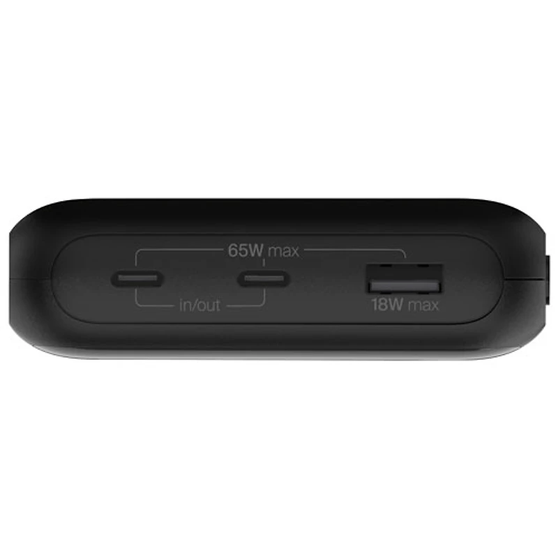 Belkin Boostcharge Pro 19200 mAh Triple USB Power Bank - Black