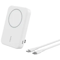 Belkin BoostCharge Pro Magnetic 10000 mAh Power Bank with Qi2 15W Charging + Cable - White
