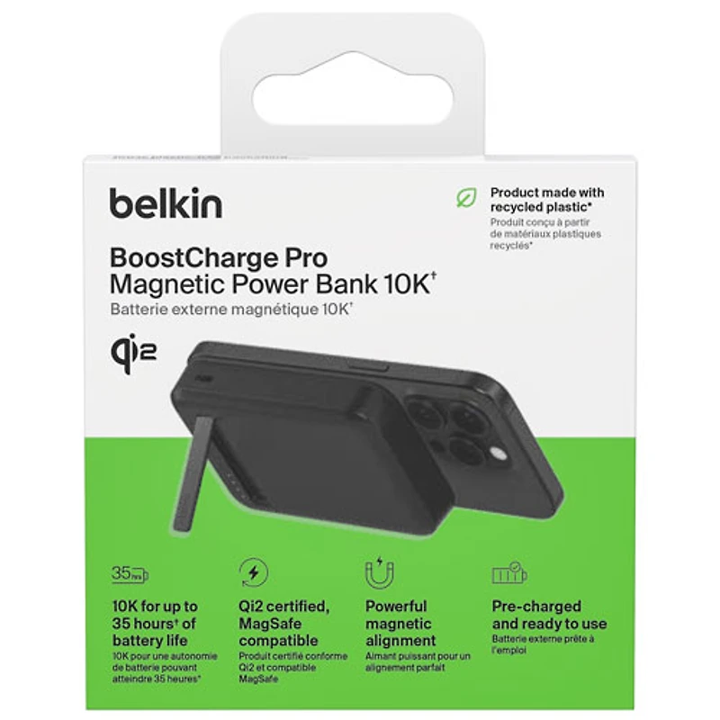Belkin Boostcharge Pro 10000 mAh Power Bank with MagSafe - Black