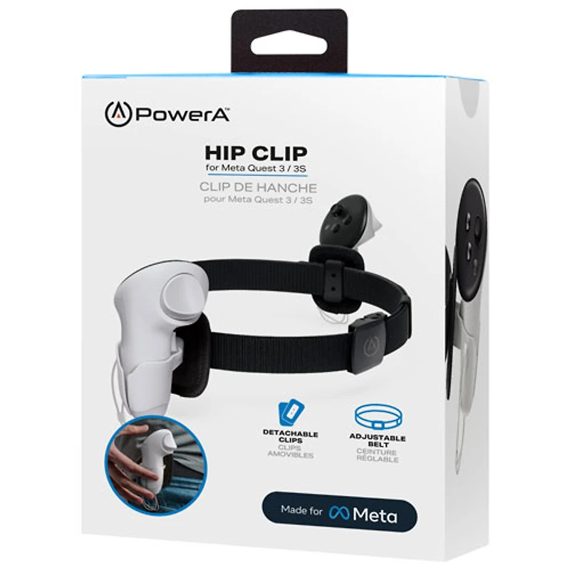 PowerA Hip Clip for Meta Quest 3/3S