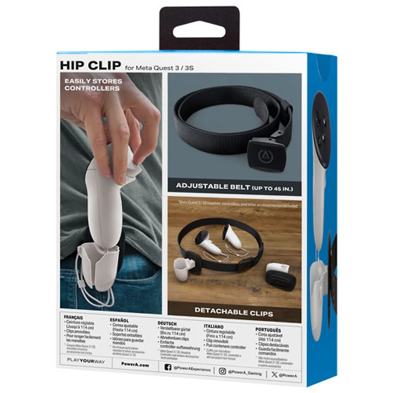 Pince de hanche PowerA pour Meta Quest 3/3S