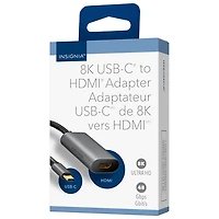 Insignia USB-C to HDMI 2.1 Adapter (NS-C2HDM21F-C) - Only at Best Buy