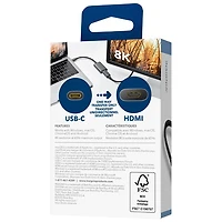 Insignia USB-C to HDMI 2.1 Adapter (NS-C2HDM21F-C) - Only at Best Buy