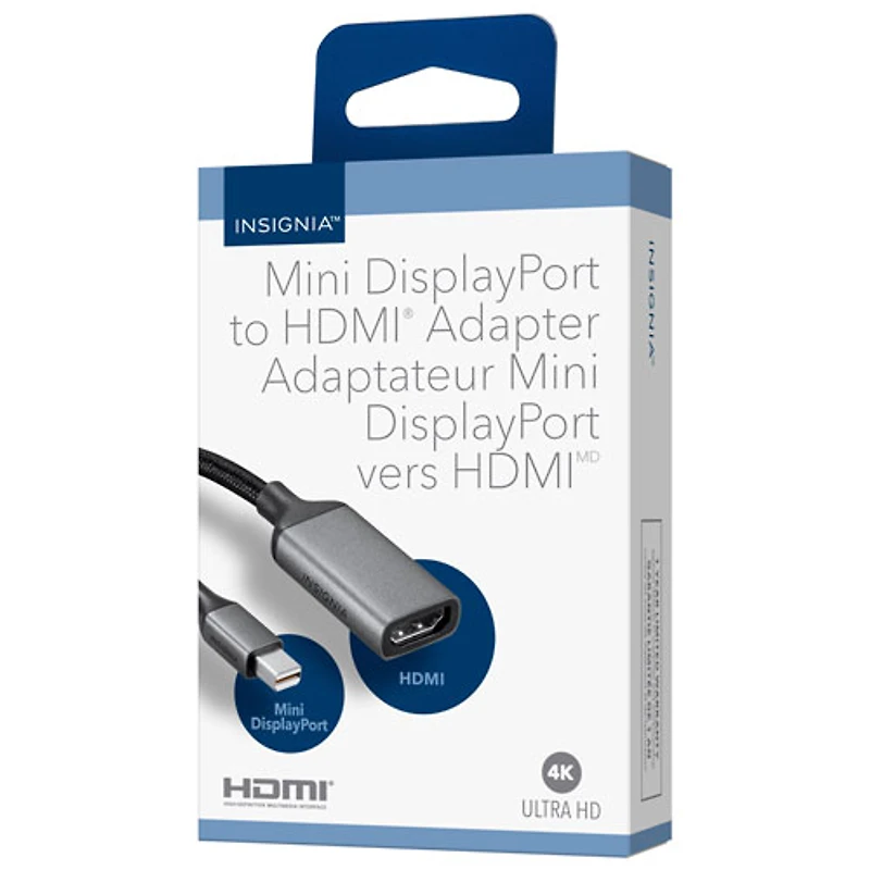 Insignia Mini DisplayPort to HDMI Adapter (NS-PAMDHD26-C) - Only at Best Buy