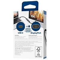 Insignia USB-C to Displayport 1.4 8K Adapter (NS-PCUCDPB26-C) - Only at Best Buy