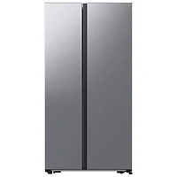 Open Box - Samsung 36" 20 Cu. Ft. Side-By-Side Refrigerator (RS20DG4000M9AA) -Stainless Look -Perfect Condition