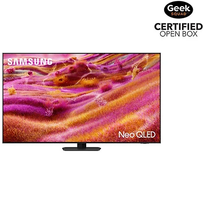 Open Box - Samsung 65" QN90F Series 4K UHD HDR Neo QLED Tizen Smart TV (QN65QN90FAFXZC) - 2025