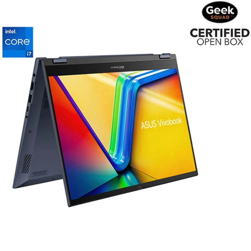 Open Box - ASUS Vivobook S 14 Flip 14" Touchscreen Business Laptop - Quiet Blue (Intel Ci7-13620H/16GB RAM/1TB SSD)