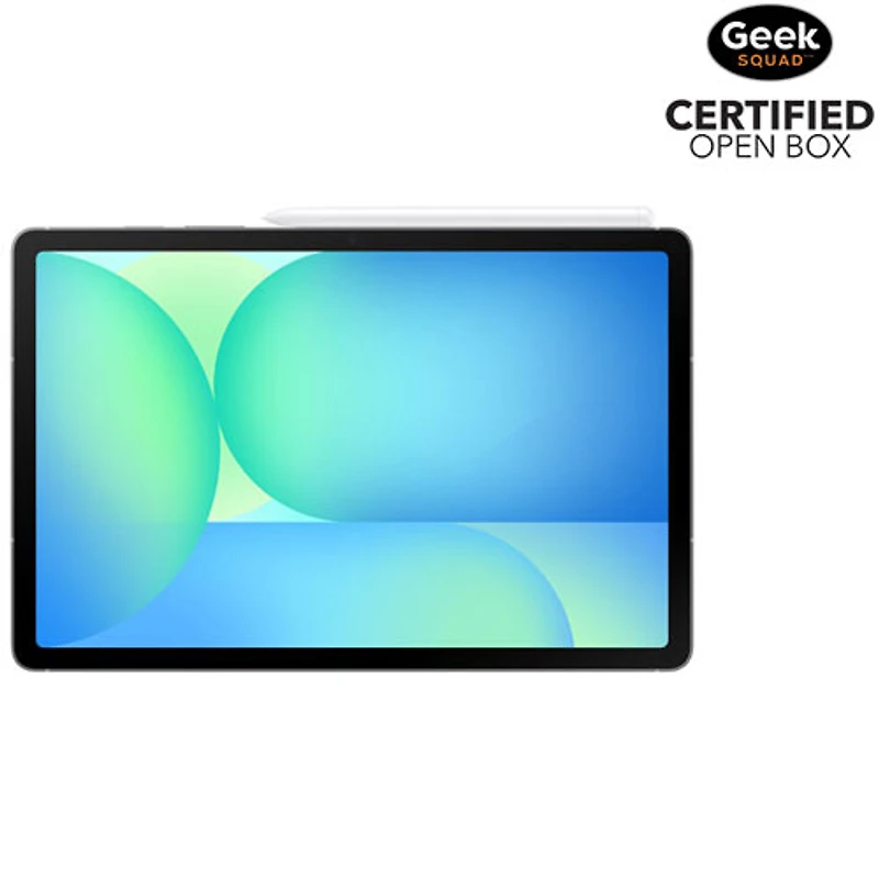 Boîte ouverte - Tablette 10,9 po 128 Go Android Galaxy Tab S10 FE 5G de Samsung avec processeur Exynos 1580 - Gris