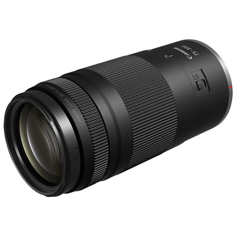 Objectif à moteur c.c. RF 75-300 mm f/4-5,6 de Canon - Noir