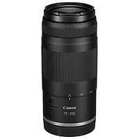 Objectif à moteur c.c. RF 75-300 mm f/4-5,6 de Canon - Noir