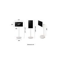 LG 27" StanbyME 2 Touchscreen 1080p HD HDR LCD webOS Portable Smart TV (27LX6TYGA) - 2025