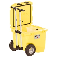 RovR RollR 42.6 L Hard Shell Sided Wheeled Cooler - Sunny Side