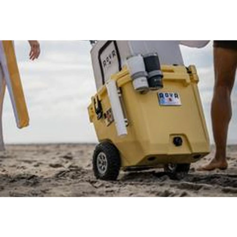 RovR RollR 42.6 L Hard Shell Sided Wheeled Cooler - Sunny Side