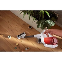 Miele Duoflex HX1 Cordless Bagless Stick Vacuum - White/Terra red