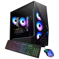 iBUYPOWER Slate 9 Gaming PC (Intel Core i7 14700F/32GB RAM/1TB SSD/RTX 5060/Windows 11) - English