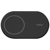 Belkin 15W Qi2 Wireless Charging Stand with MagSafe for iPhone & Apple AirPods - Black