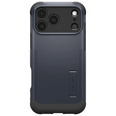 Spigen Slim Armor MagFit Fitted Hard Shell Case with Magnetic Ring for iPhone 17 Pro Max - Metal Slate