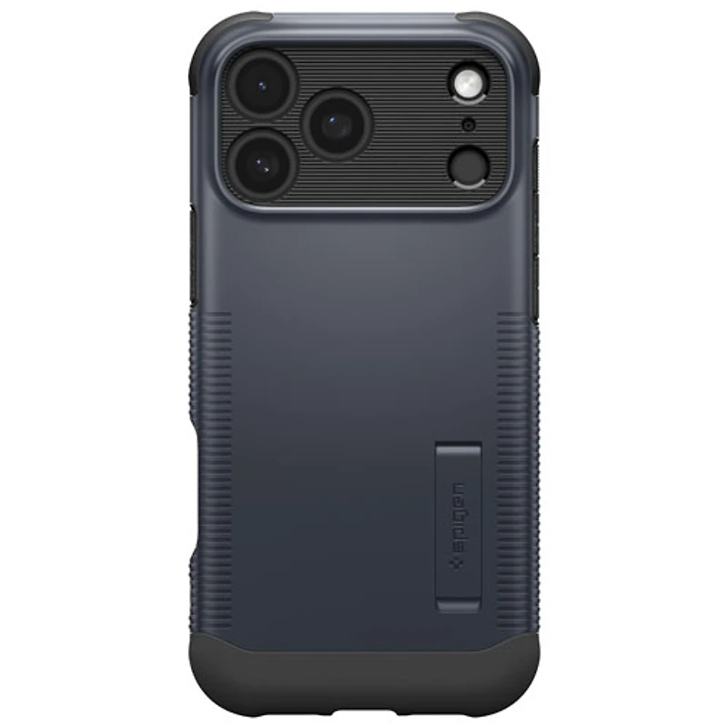 Spigen Slim Armor MagFit Fitted Hard Shell Case with Magnetic Ring for iPhone 17 Pro - Metal Slate