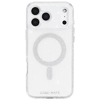 Case-Mate Fitted Hard Shell Case with MagSafe for iPhone 17 Pro Max - SheerTwinkle/Silver