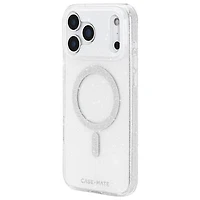 Case-Mate Fitted Hard Shell Case with MagSafe for iPhone 17 Pro Max - SheerTwinkle/Silver
