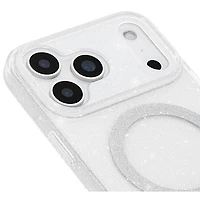 Case-Mate Fitted Hard Shell Case with MagSafe for iPhone 17 Pro Max - SheerTwinkle/Silver