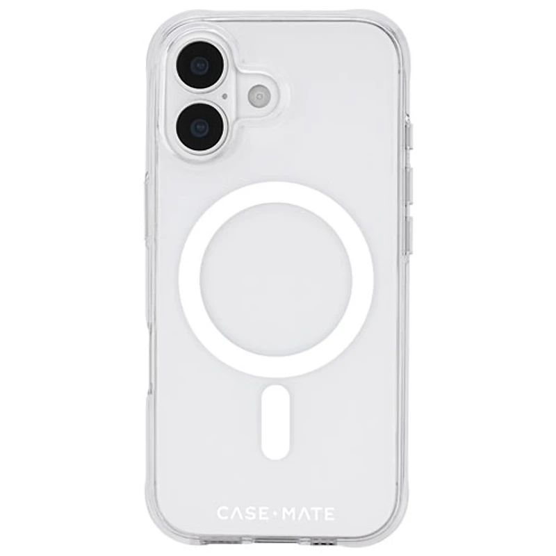 Case-Mate Fitted Hard Shell Case with MagSafe for iPhone 17 - Clear