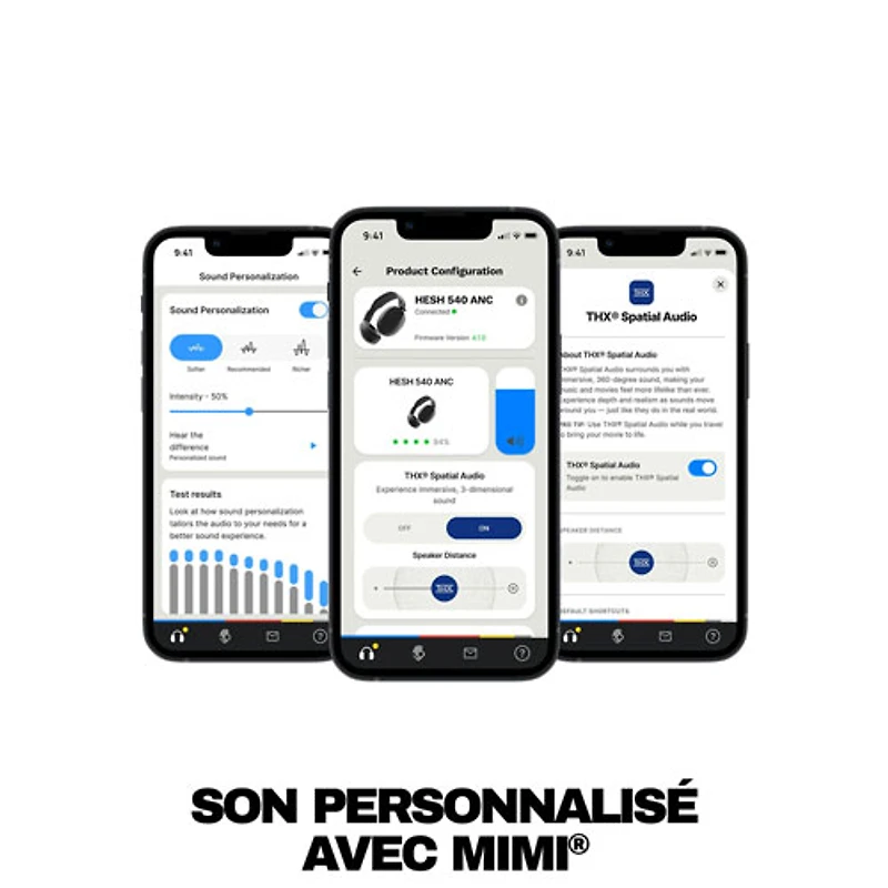 Skullcandy Hesh 540 ANC Over-Ear Noise Cancelling Bluetooth Headphones - True Black