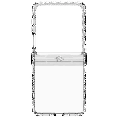 Itskins HYBRID_R Fitted Hard Shell Case for Samsung Galaxy Z Flip7 - Clear