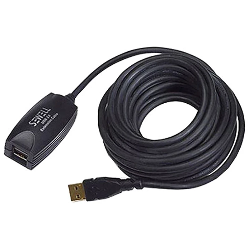 Extension USB-A 2.0 active de 5 m (16 pi) USB-XT de Smart Technologies