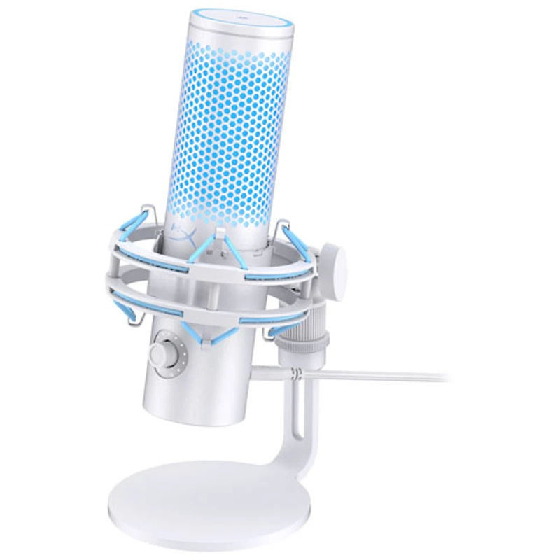 HyperX QuadCast 2 Gaming USB Microphone - Frost