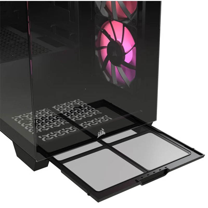 Corsair 3500X RS-R ARGB Mid-Tower ATX Computer Case - Black