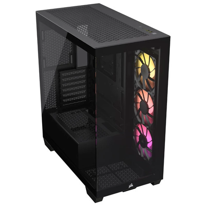 Corsair 3500X RS-R ARGB Mid-Tower ATX Computer Case - Black