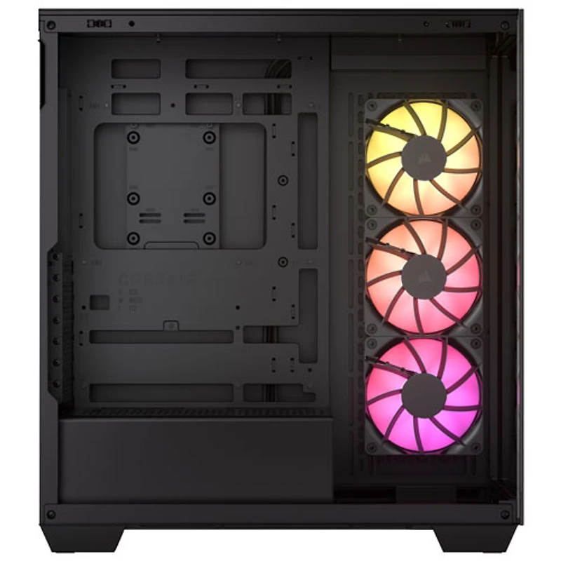 Corsair 3500X RS-R ARGB Mid-Tower ATX Computer Case - Black