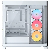 Boîtier d'ordinateur mi-hauteur ATX 4500X ARGB FRAME de Corsair - Blanc