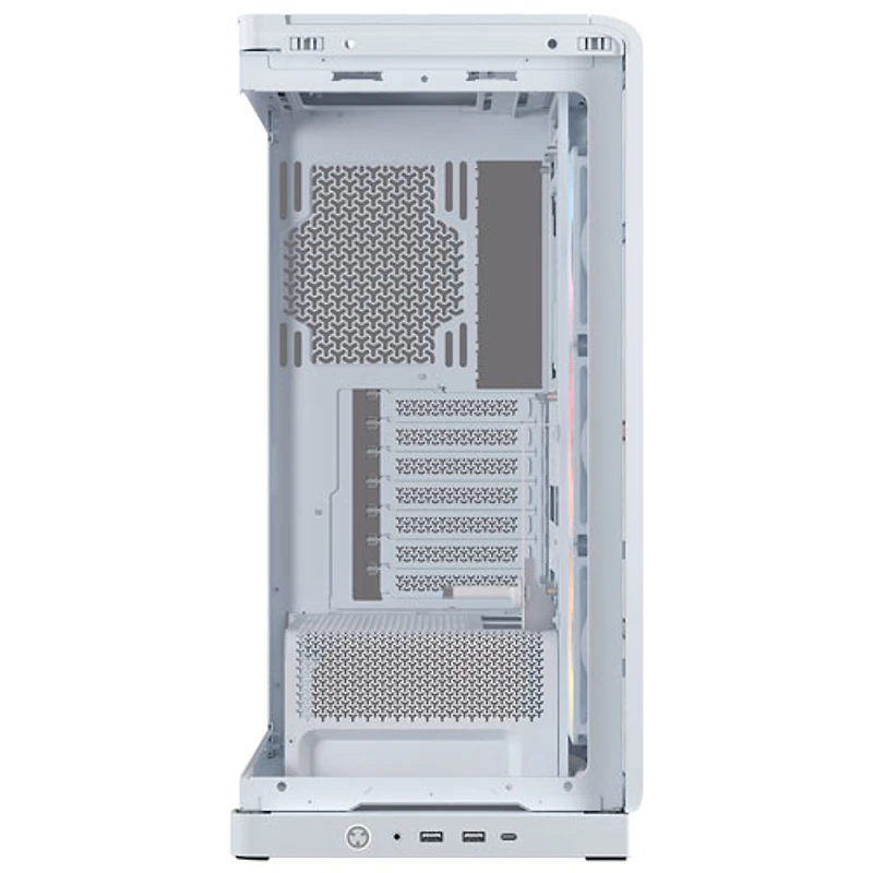 Boîtier d'ordinateur mi-hauteur ATX 4500X ARGB FRAME de Corsair - Blanc