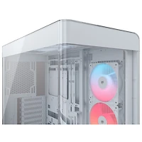 Boîtier d'ordinateur mi-hauteur ATX 4500X ARGB FRAME de Corsair - Blanc