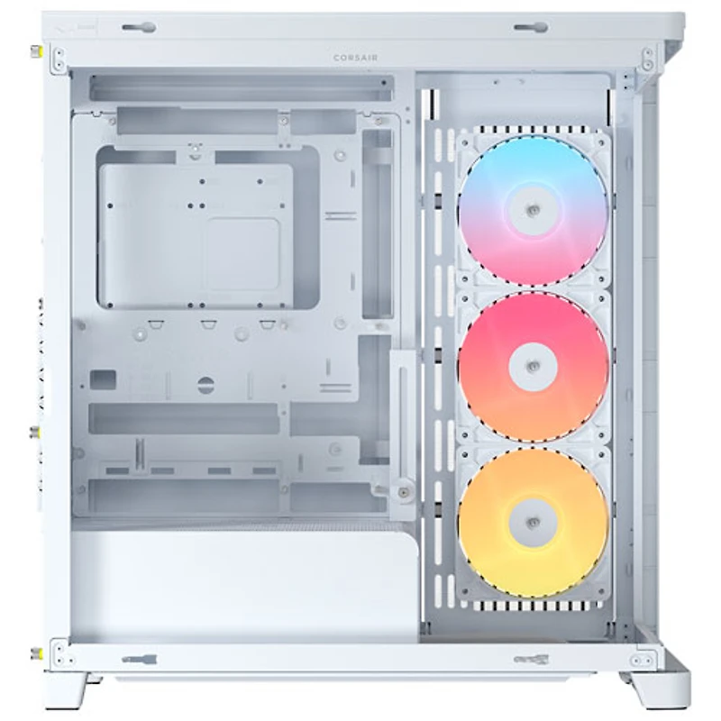 Boîtier d'ordinateur mi-hauteur ATX 4500X ARGB FRAME de Corsair - Blanc