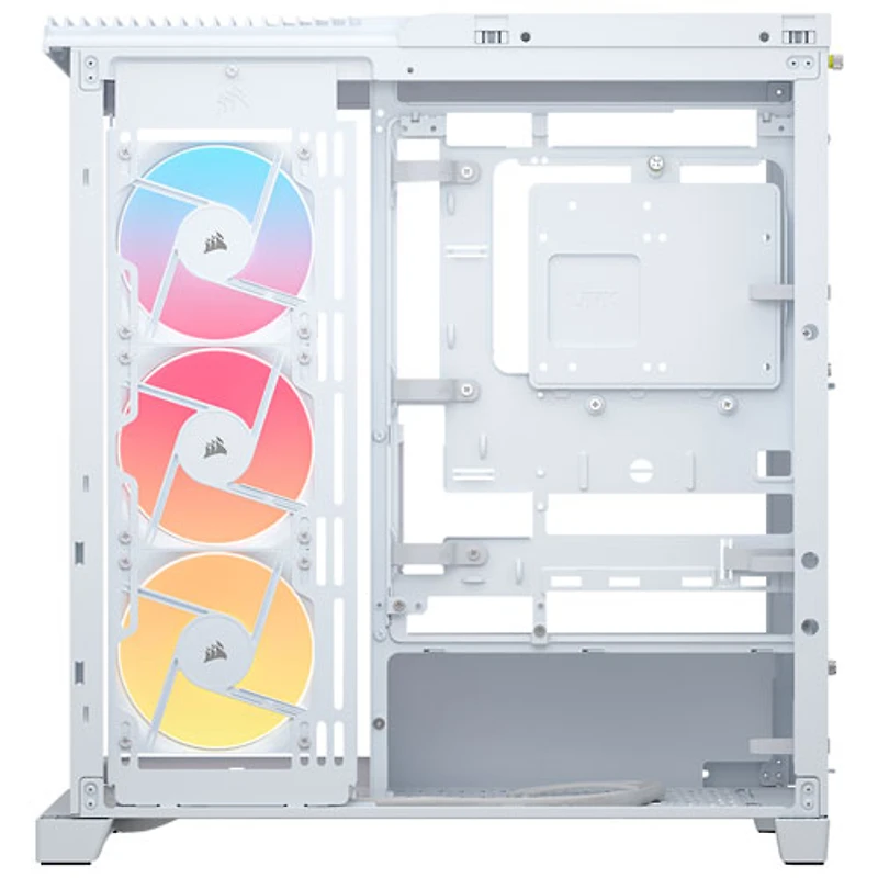 Boîtier d'ordinateur mi-hauteur ATX 4500X ARGB FRAME de Corsair - Blanc