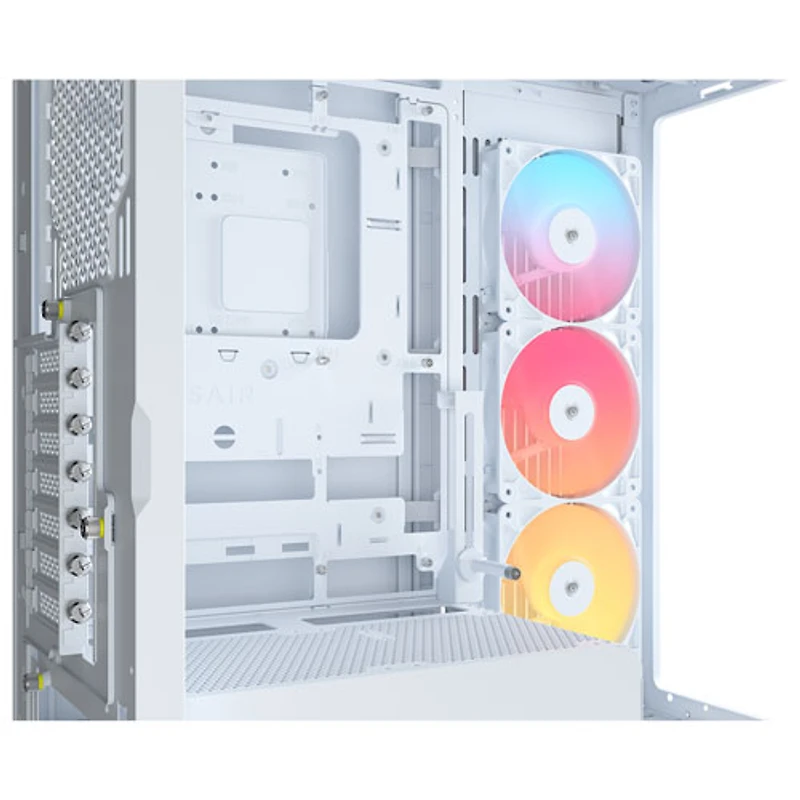 Boîtier d'ordinateur mi-hauteur ATX 4500X ARGB FRAME de Corsair - Blanc
