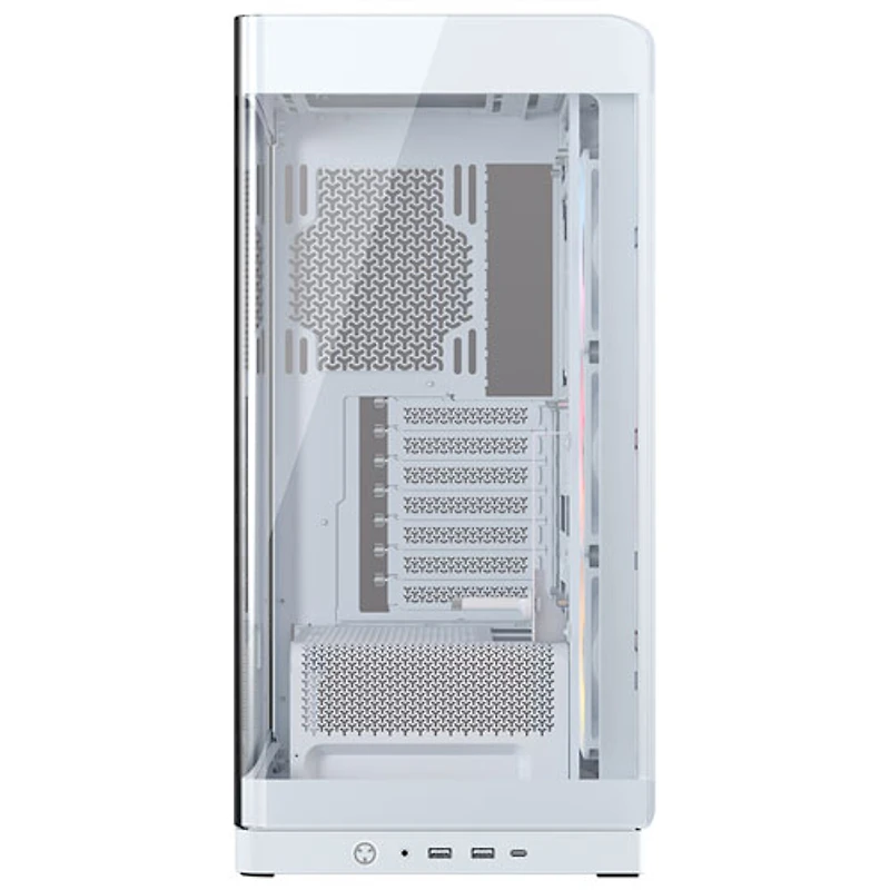 Boîtier d'ordinateur mi-hauteur ATX 4500X ARGB FRAME de Corsair - Blanc