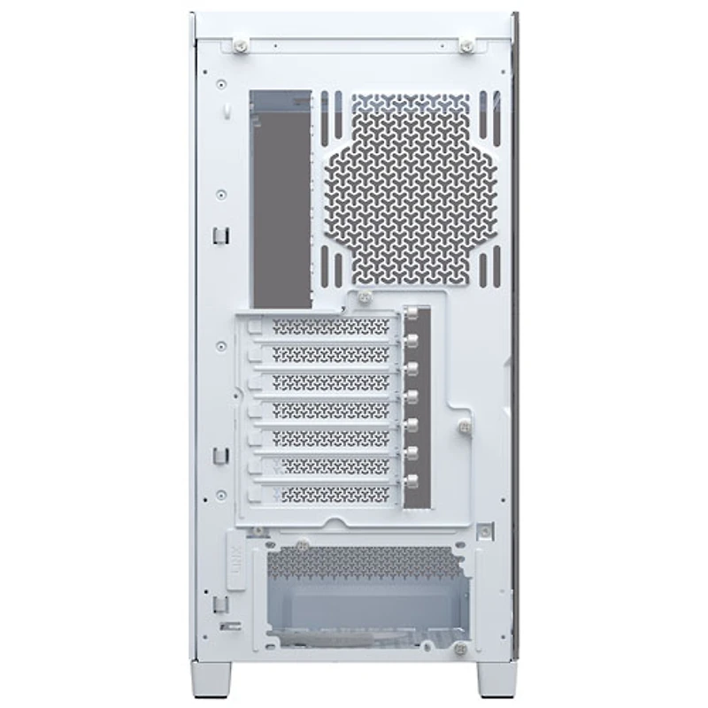 Boîtier d'ordinateur mi-hauteur ATX 4500X ARGB FRAME de Corsair - Blanc