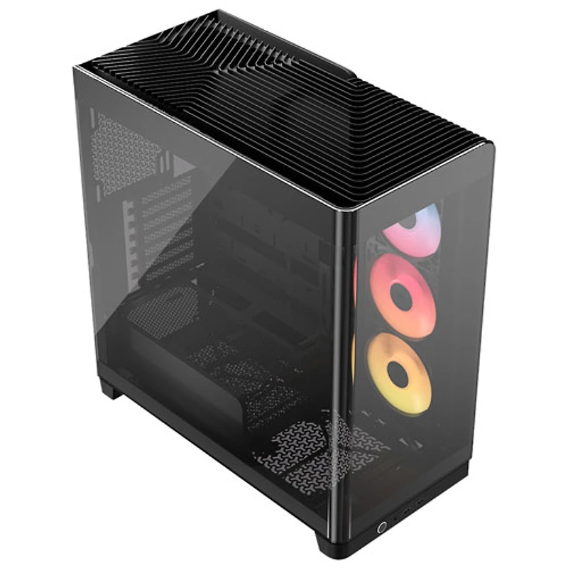 Boîtier d'ordinateur mi-hauteur ATX 4500X ARGB FRAME de Corsair - Noir