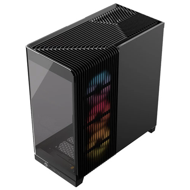 Boîtier d'ordinateur mi-hauteur ATX 4500X ARGB FRAME de Corsair - Noir