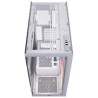 Tour d'ordinateur intermédiaire ATX 3500X RS-R ARGB de Corsair - Blanc