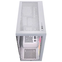 Tour d'ordinateur intermédiaire ATX 3500X RS-R ARGB de Corsair - Blanc