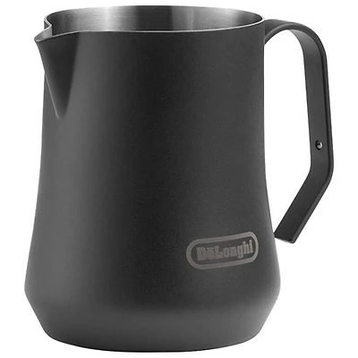 Pichet à lait de 17 oz de De'Longhi - Noir mat